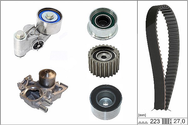 Schaeffler Ina Wasserpumpe + Zahnriemensatz [Hersteller-Nr. 530073630] für Subaru