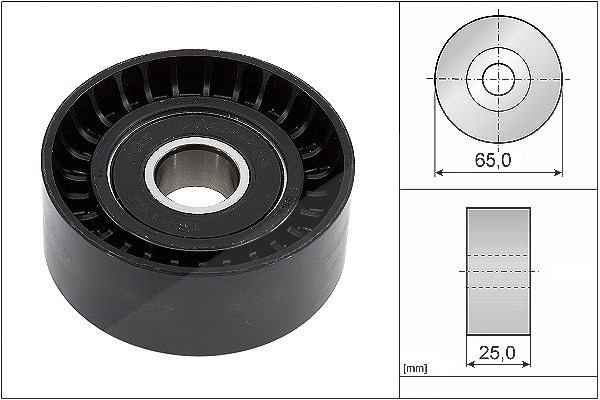 Schaeffler Ina Umlenk-/Führungsrolle, Keilrippenriemen [Hersteller-Nr. 532089210] für Alfa Romeo, Dodge, Jeep, Chrysler, Fiat