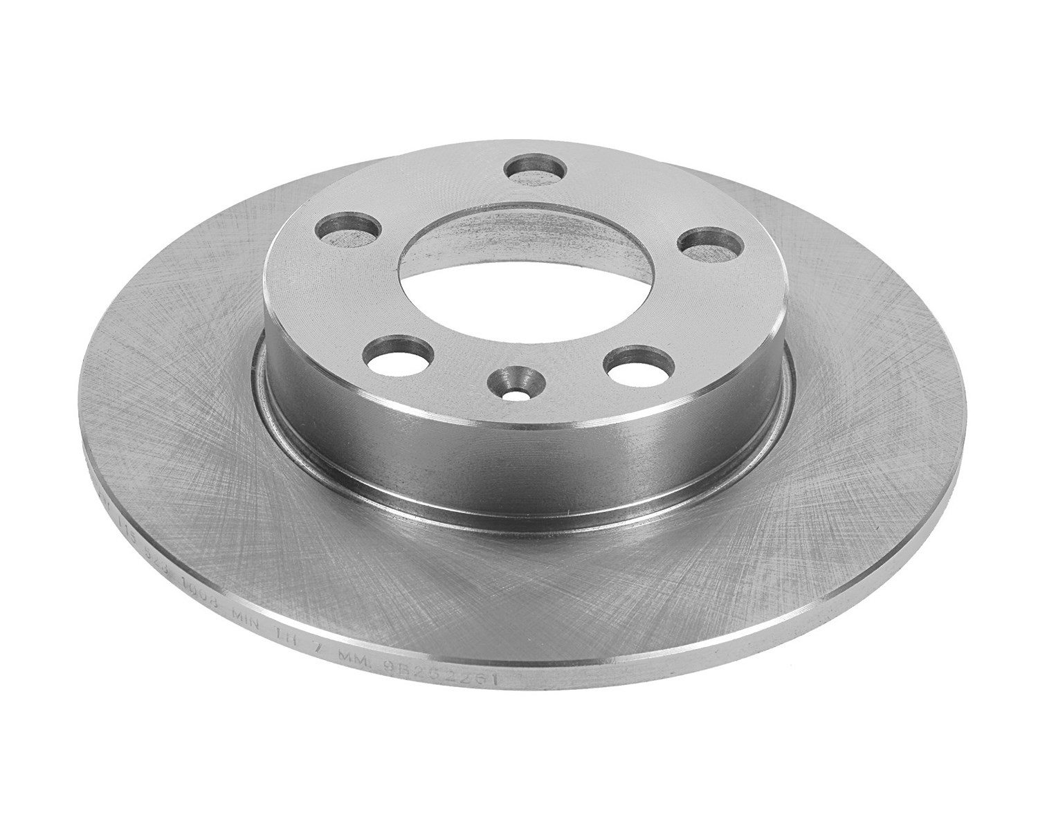 Meyle 1x Bremsscheibe Hinterachse Voll [Hersteller-Nr. 1155230037] für Audi, Seat, VW, Skoda