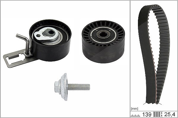 Schaeffler Ina Zahnriemensatz [Hersteller-Nr. 530057710] für Peugeot, Ds, Citroën, Ford