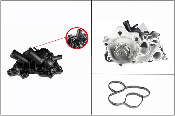 Schaeffler Ina Wasserpumpe [Hersteller-Nr. 538036310] für Skoda, Audi, VW, Seat