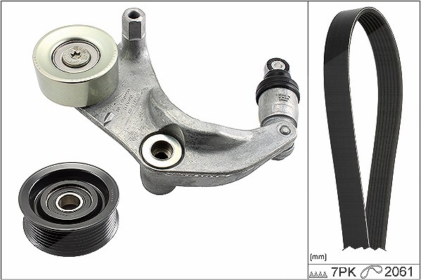 Schaeffler Ina Keilrippenriemensatz [Hersteller-Nr. 529015310] für Honda