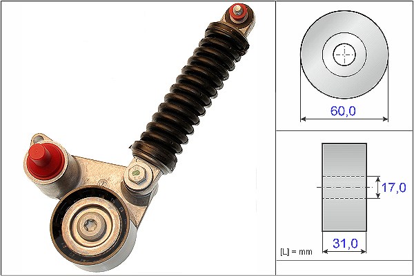 Schaeffler Ina Riemenspanner, Keilrippenriemen [Hersteller-Nr. 533010710] für Suzuki