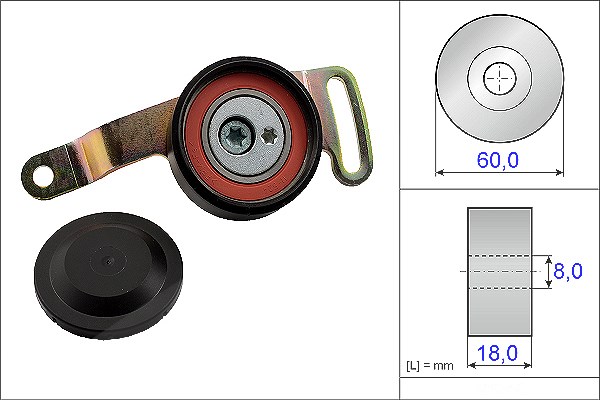 Schaeffler Ina Spannarm, Keilrippenriemen [Hersteller-Nr. 533007810] für Smart