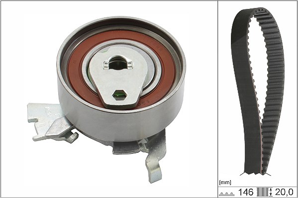 Schaeffler Ina Zahnriemensatz [Hersteller-Nr. 530014710] für Opel, Holden, Chevrolet, Vauxhall