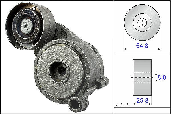 Schaeffler Ina Spannarm, Keilrippenriemen [Hersteller-Nr. 534050610] für Mercedes-Benz
