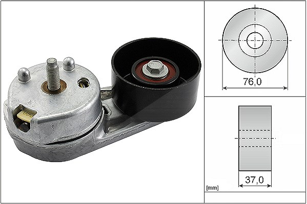 Schaeffler Ina Spannarm, Keilrippenriemen [Hersteller-Nr. 534059710] für Land Rover