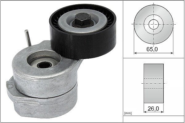 Schaeffler Ina Spannarm, Keilrippenriemen [Hersteller-Nr. 534005310] für Vauxhall, Suzuki, Alfa Romeo, Chevrolet, Fiat, Opel