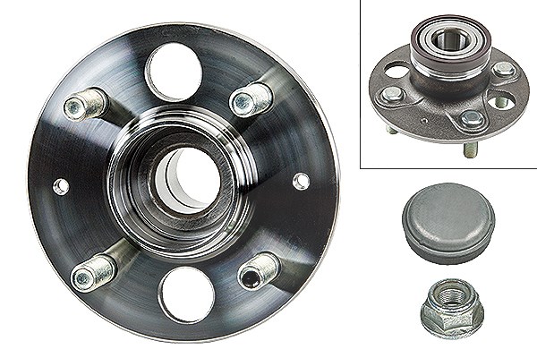 Schaeffler Fag Radlagersatz [Hersteller-Nr. 713627090] für Honda