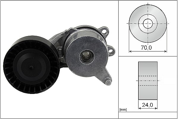 Schaeffler Ina Spannarm, Keilrippenriemen [Hersteller-Nr. 534055310] für Toyota, Citroën, Peugeot