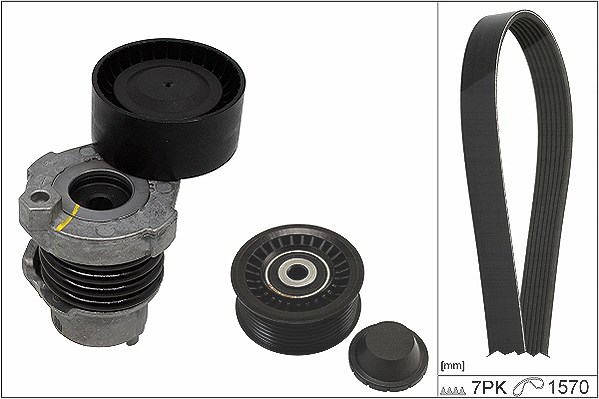 Schaeffler Ina Keilrippenriemensatz [Hersteller-Nr. 529018710] für Renault, Dacia, Nissan