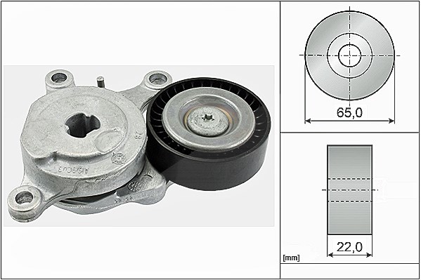 Schaeffler Ina Spannarm, Keilrippenriemen [Hersteller-Nr. 534057510] für Mercedes-Benz