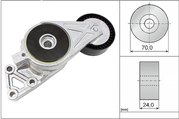 Schaeffler Ina Spannarm, Keilrippenriemen [Hersteller-Nr. 533007630] für Skoda, Seat, VW, Audi