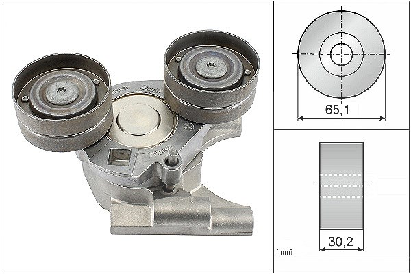 Schaeffler Ina Spannarm, Keilrippenriemen [Hersteller-Nr. 534068210] für Ford