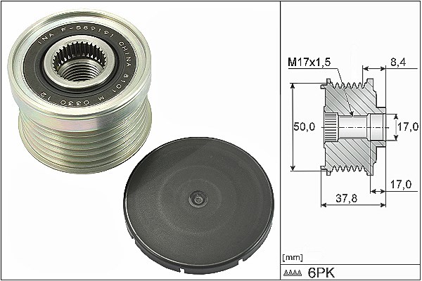 Schaeffler Ina Generatorfreilauf [Hersteller-Nr. 535029210]