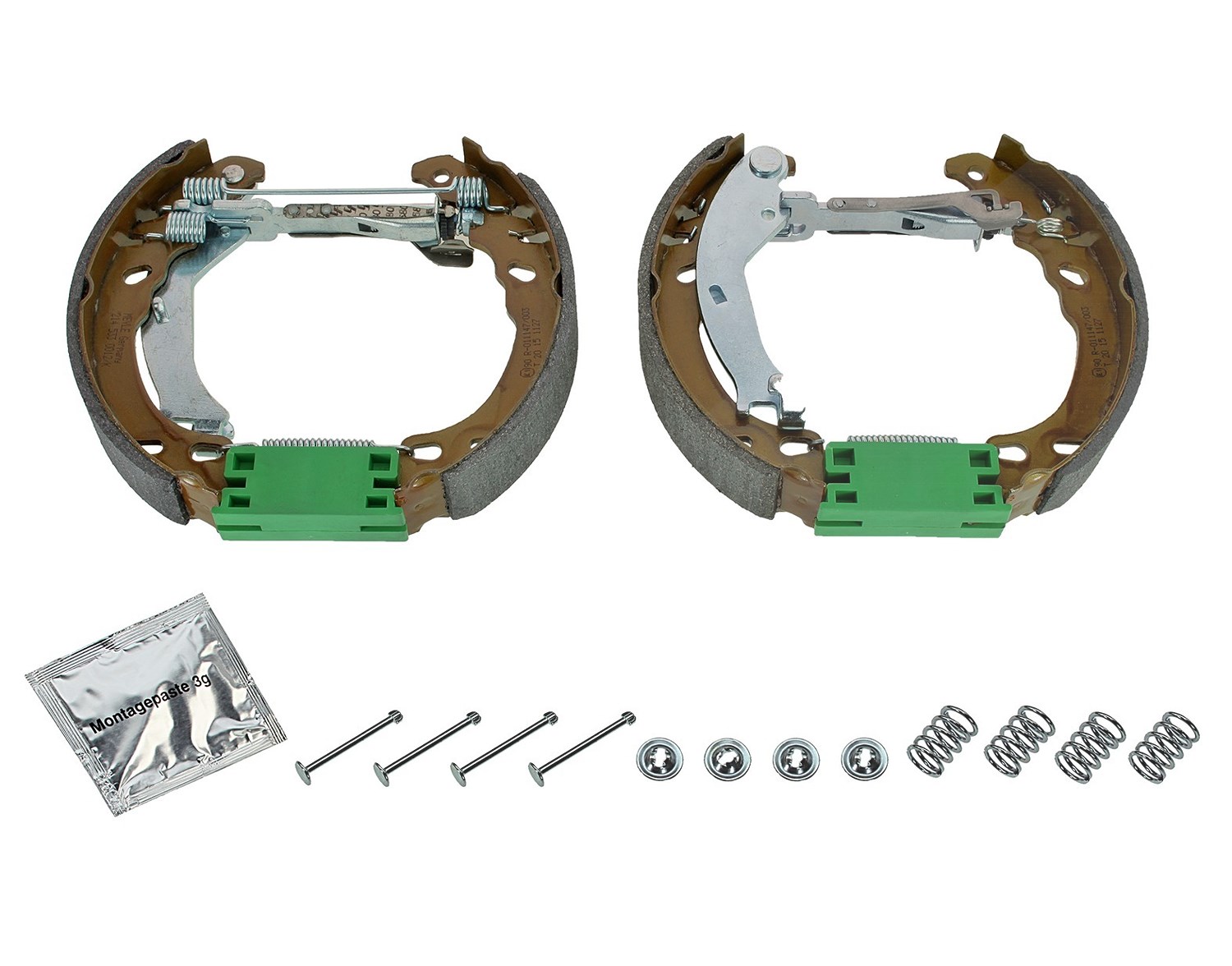 Meyle Bremsbackensatz [Hersteller-Nr. 2145330012/K] für Fiat, Ford