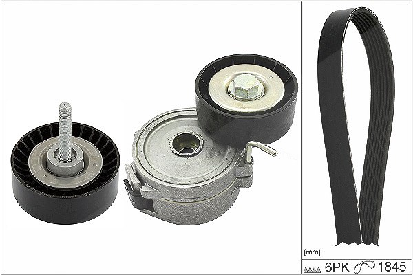 Schaeffler Ina Keilrippenriemensatz [Hersteller-Nr. 529039510] für Ford, Volvo