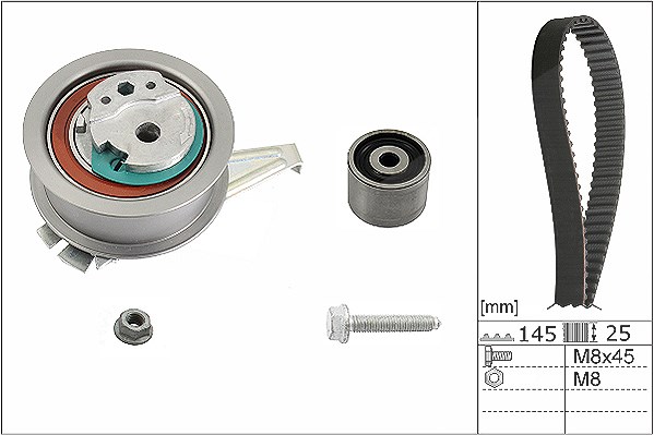 Schaeffler Ina Zahnriemensatz [Hersteller-Nr. 530066510] für Audi, Skoda, VW, Seat