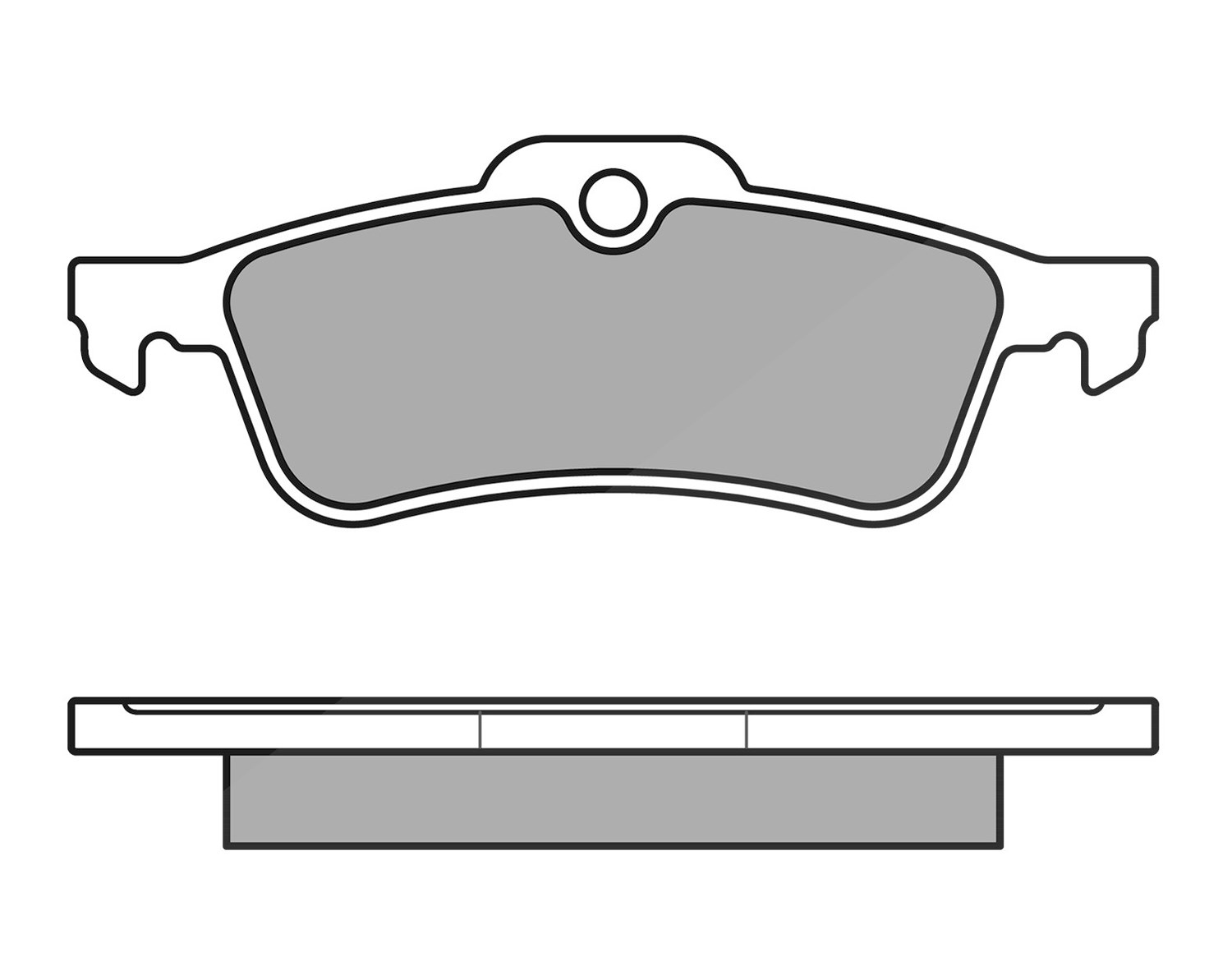 Meyle Bremsbelagsatz, Scheibenbremse [Hersteller-Nr. 0252371616/PD] für Mini