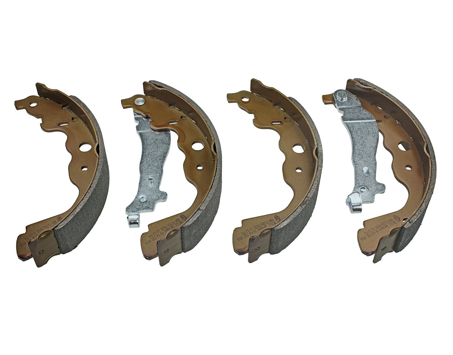 Meyle Bremsbackensatz Trommelbremse 228x42 [Hersteller-Nr. 16-145330016] für Mercedes-Benz, Renault, Dacia