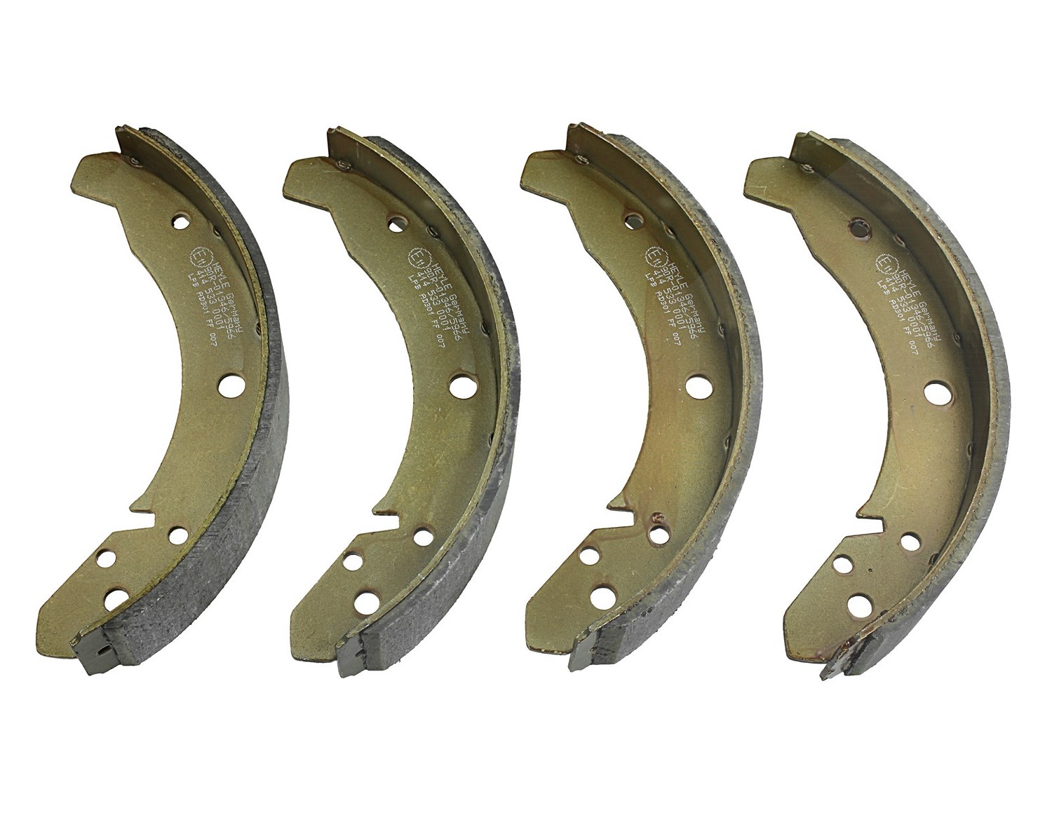Meyle Bremsbackensatz [Hersteller-Nr. 4145330001] für VW, Porsche