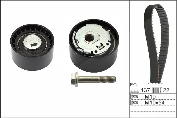 Schaeffler Ina Zahnriemensatz [Hersteller-Nr. 530053610] für Lada