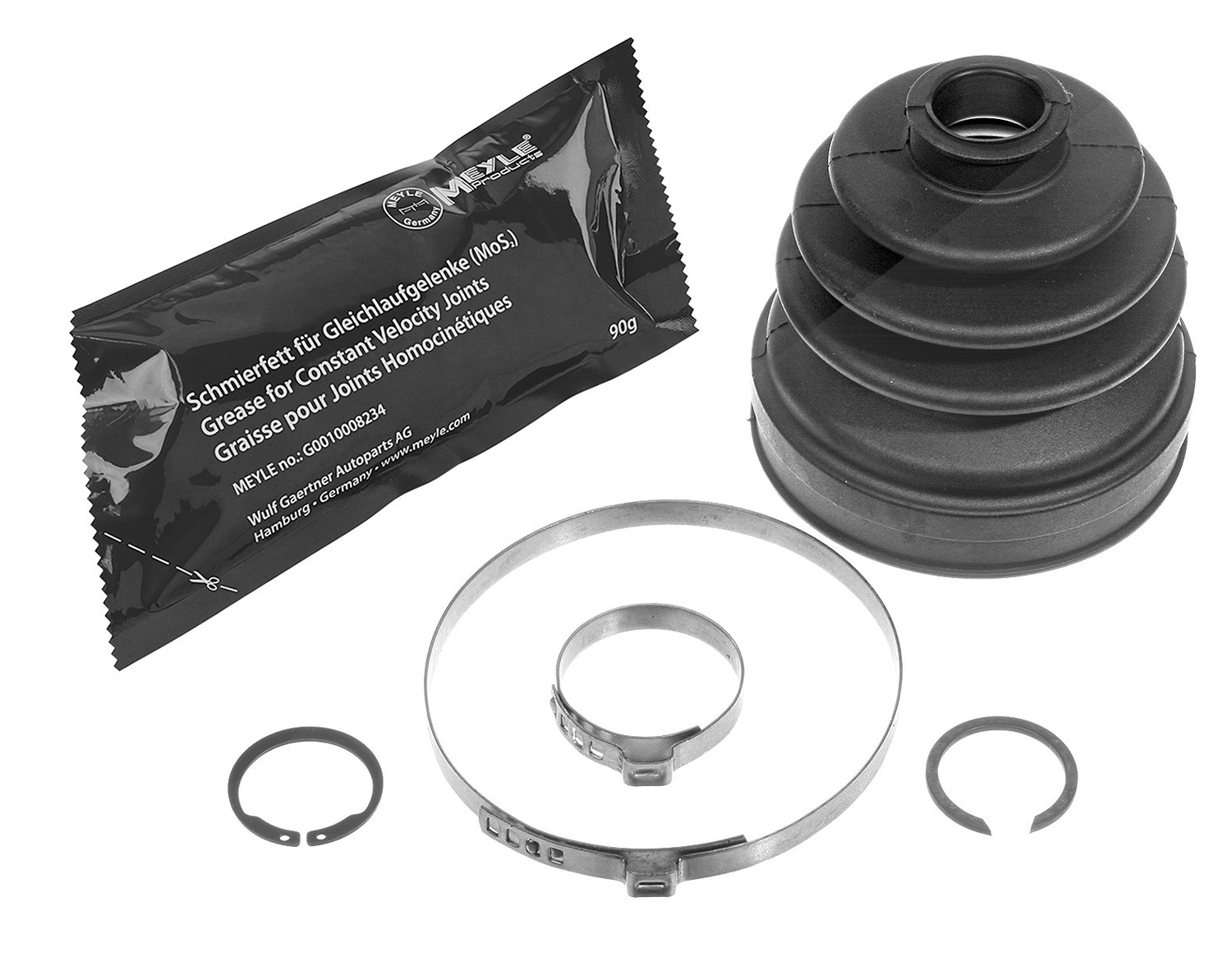 Meyle Faltenbalgsatz, Antriebswelle [Hersteller-Nr. 1004950015] für VW, Audi, Seat