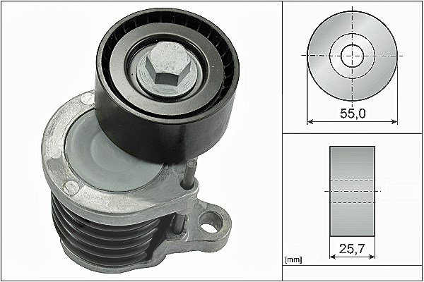 Schaeffler Ina Spannarm, Keilrippenriemen [Hersteller-Nr. 534059110] für Mercedes-Benz
