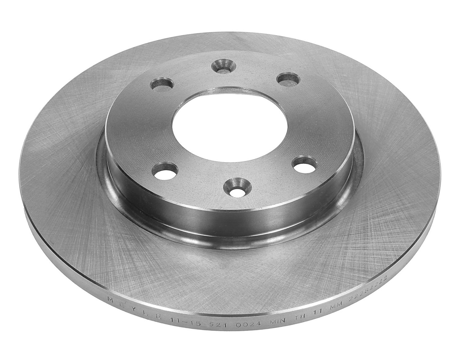 Meyle 1x Bremsscheibe Vorderachse Voll [Hersteller-Nr. 11-155210036] für Citroën, Peugeot