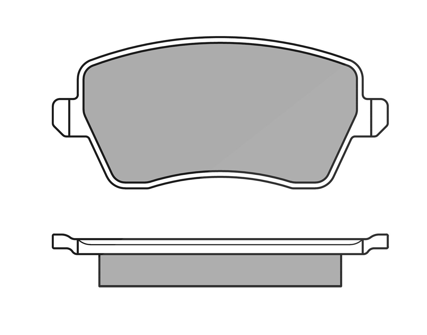 Meyle Bremsbelagsatz, Scheibenbremse [Hersteller-Nr. 0252440317/W] für Opel, Suzuki, Vauxhall