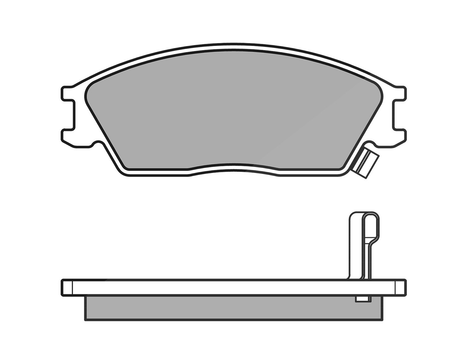 Meyle Bremsbelagsatz, Scheibenbremse [Hersteller-Nr. 0252101214/W] für Hyundai
