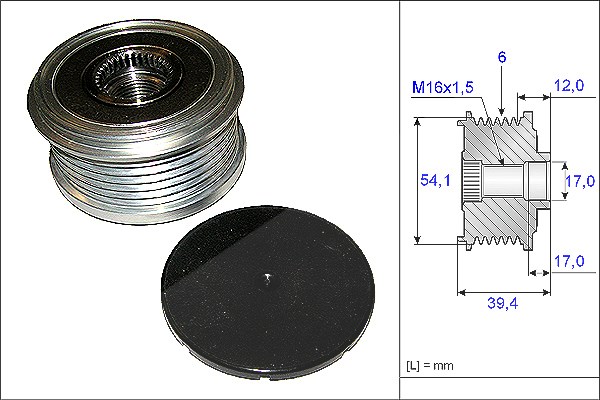 Schaeffler Ina Generatorfreilauf [Hersteller-Nr. 535009010] für Mazda, Ford