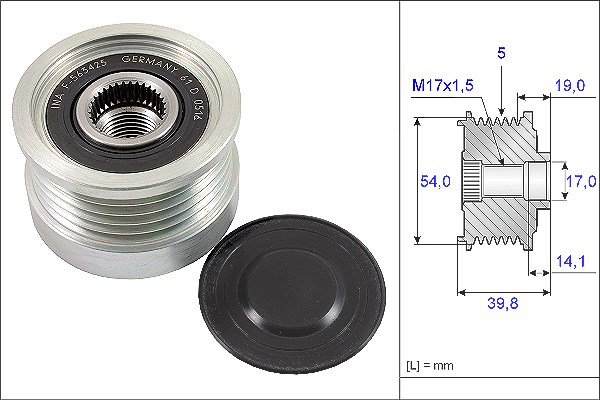 Schaeffler Ina Generatorfreilauf [Hersteller-Nr. 535022110] für Abarth