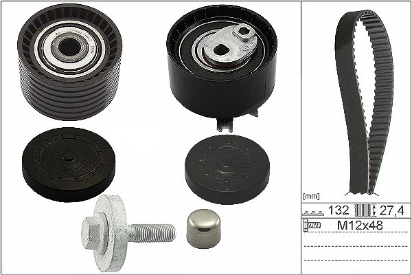 Schaeffler Ina Zahnriemensatz [Hersteller-Nr. 530064010] für Lada, Renault, Dacia, Nissan