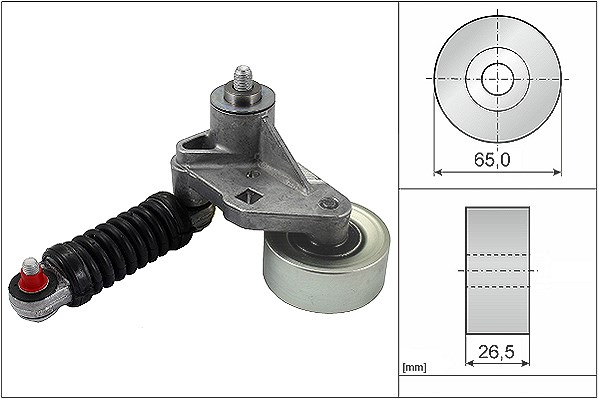 Schaeffler Ina Riemenspanner, Keilrippenriemen [Hersteller-Nr. 534003710] für Citroën, Peugeot