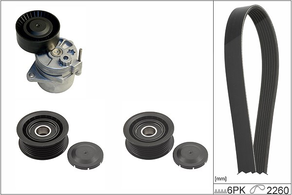 Schaeffler Ina Keilrippenriemensatz [Hersteller-Nr. 529011510] für Mercedes-Benz