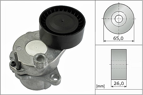 Schaeffler Ina Spannarm, Keilrippenriemen [Hersteller-Nr. 534044310] für Jeep, Mercedes-Benz