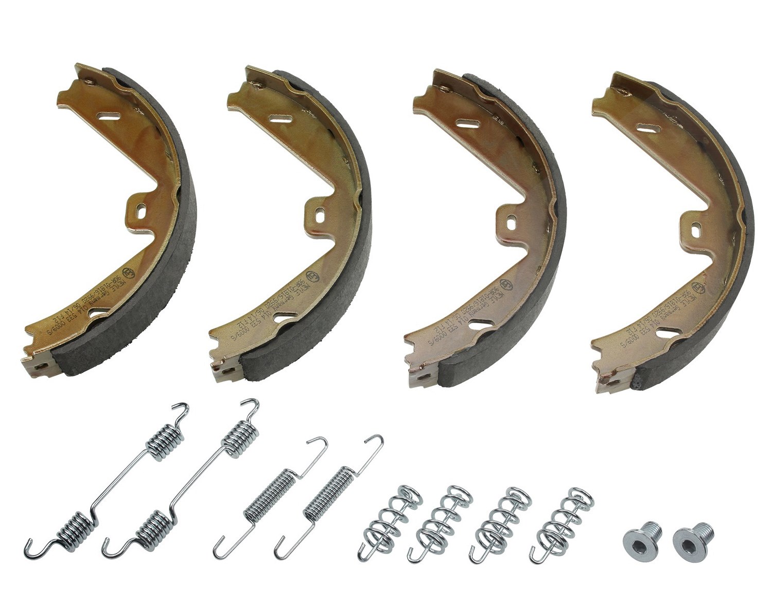 Meyle Bremsbackensatz, Feststellbremse [Hersteller-Nr. 0145330009/S] für Mercedes-Benz