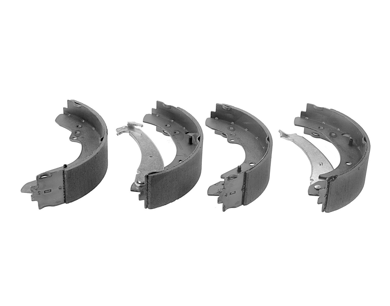 Meyle Bremsbackensatz [Hersteller-Nr. 2145330021] für Peugeot, Fiat, Citroën