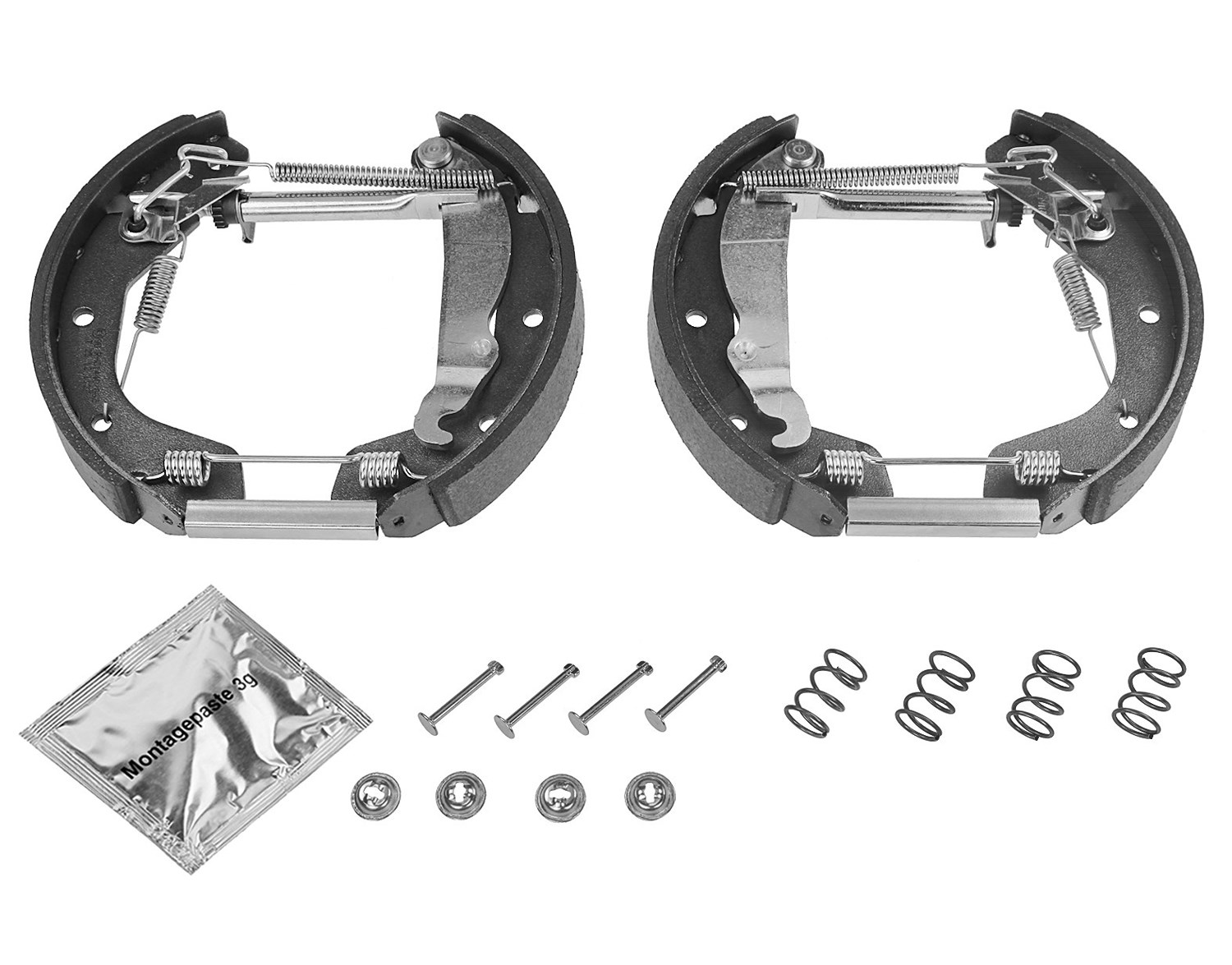 Meyle Bremsbackensatz Trommelbremse Hinterachse [Hersteller-Nr. 6145330007/K] für Opel