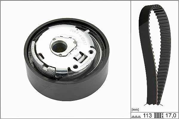 Schaeffler Ina Zahnriemensatz [Hersteller-Nr. 530066310] für Lada