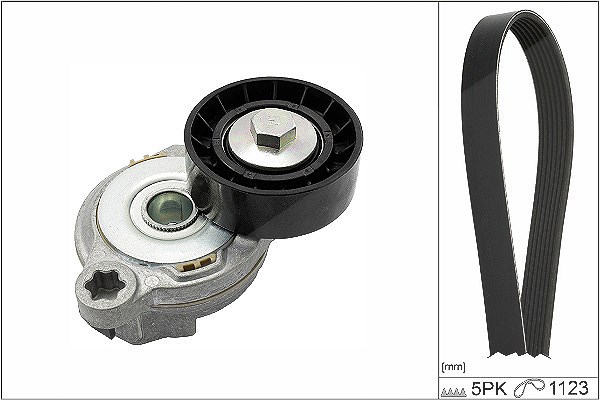 Schaeffler Ina Keilrippenriemensatz [Hersteller-Nr. 529037510] für Volvo