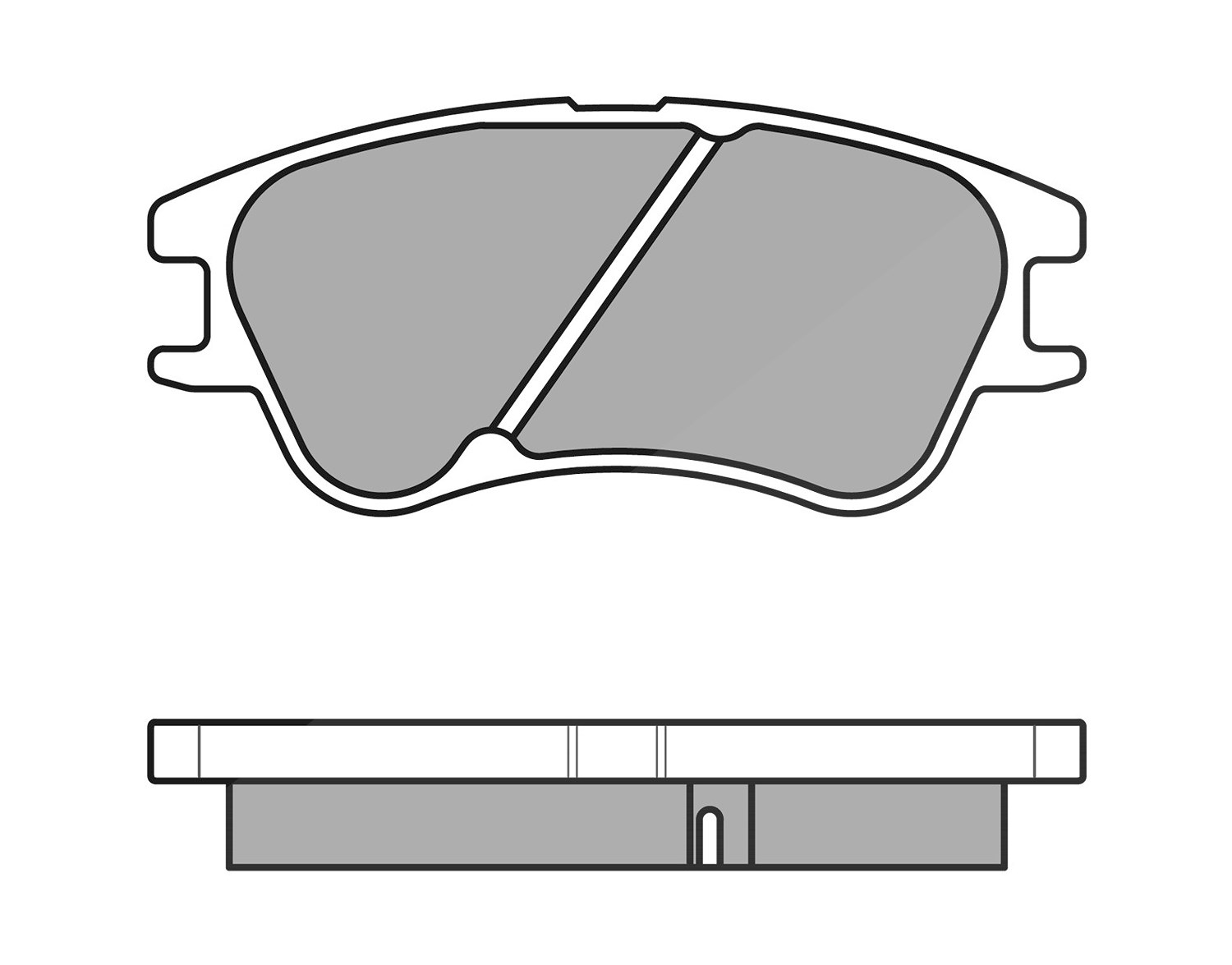 Meyle Bremsbelagsatz, Scheibenbremse [Hersteller-Nr. 0252427713/W] für Hyundai