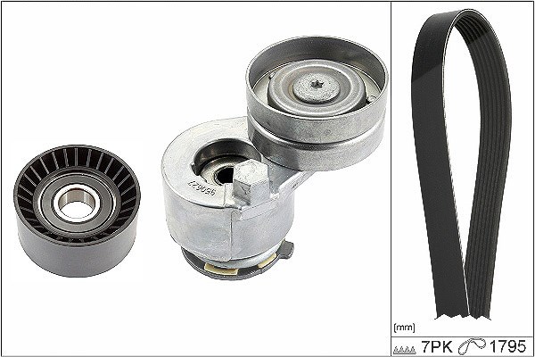 Schaeffler Ina Keilrippenriemensatz [Hersteller-Nr. 529041210] für Renault, Nissan
