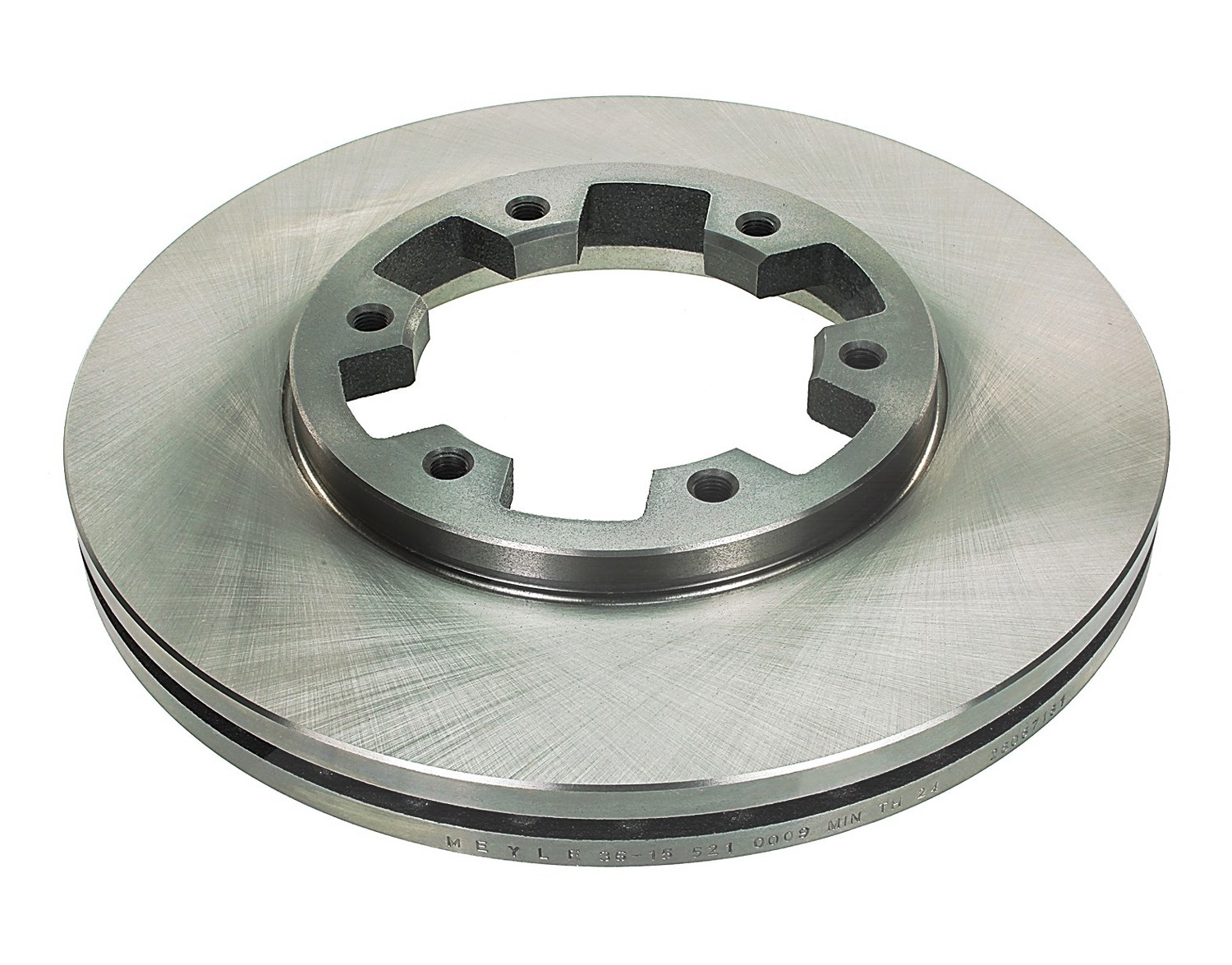 Meyle 1x Bremsscheibe [Hersteller-Nr. 36-155210009] für Nissan, Ford