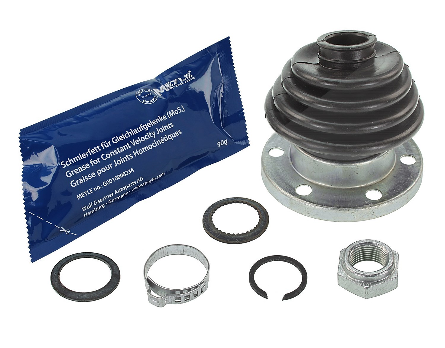 Meyle Faltenbalgsatz, Antriebswelle [Hersteller-Nr. 1004980044] für VW, Seat, Audi