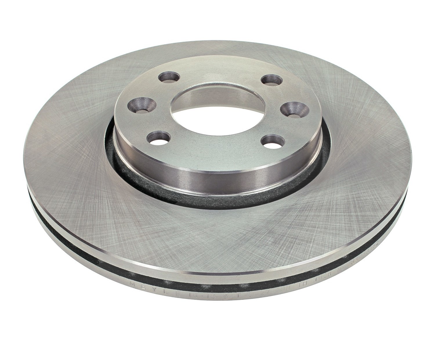 Meyle 1x Bremsscheibe Vorderachse belüftet [Hersteller-Nr. 16-155210027] für Mercedes-Benz, Dacia, Renault