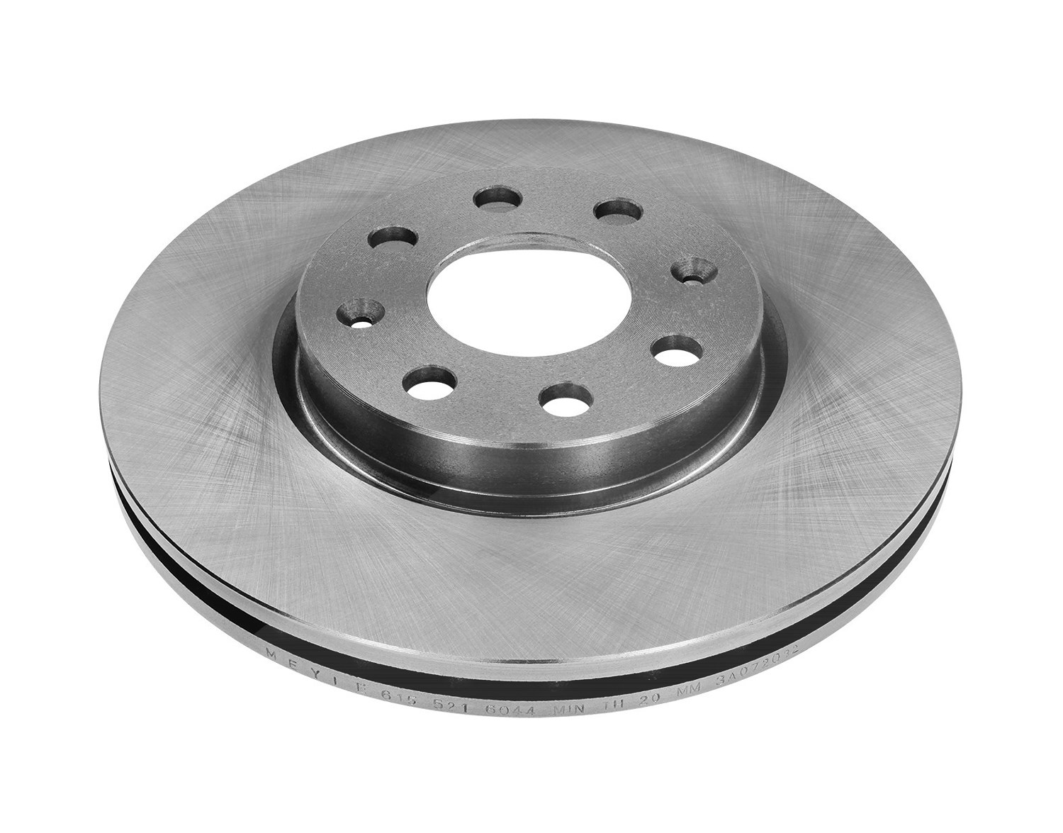 Meyle 1x Bremsscheibe Vorderachse belüftet [Hersteller-Nr. 6155210015] für Fiat, Opel, Vauxhall