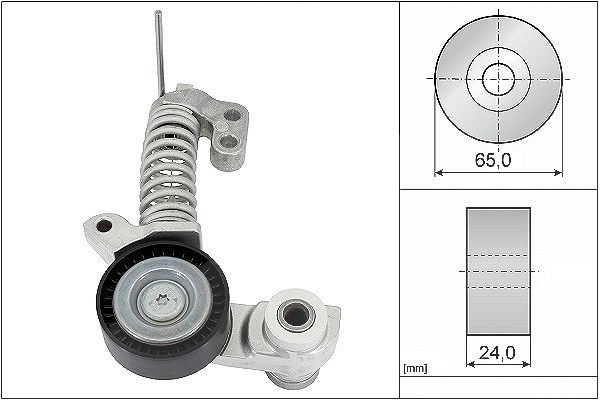 Schaeffler Ina Spannarm, Keilrippenriemen [Hersteller-Nr. 534035410] für Volvo