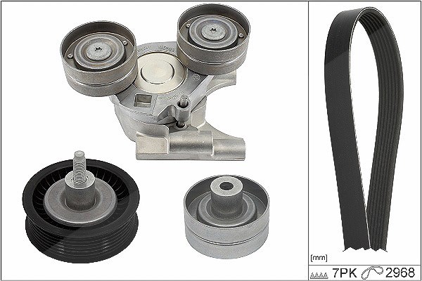 Schaeffler Ina Keilrippenriemensatz [Hersteller-Nr. 529044210] für Ford